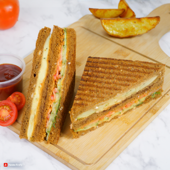 Halloumi Cheese Sandwich